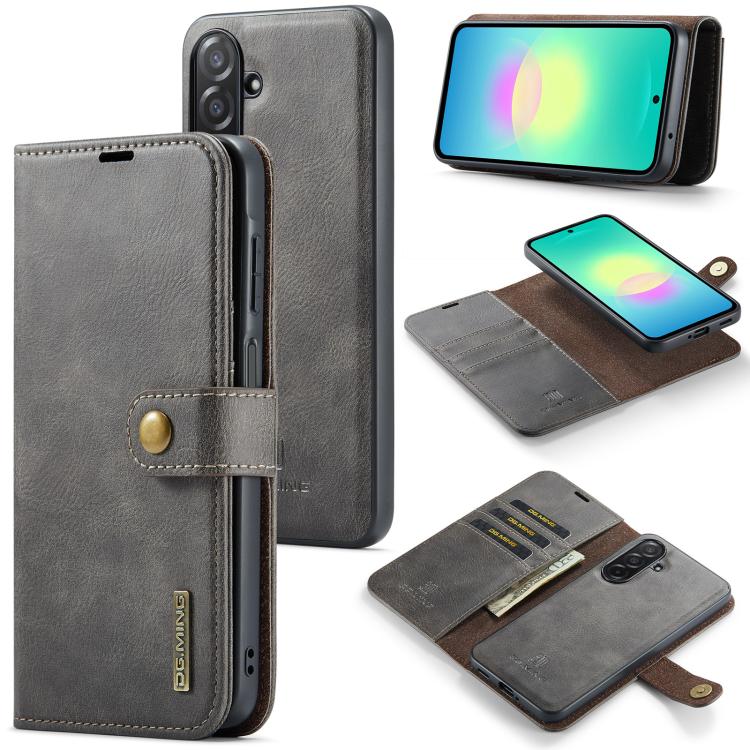 Custodia in pelle magnetica staccabile per Samsung Galaxy A57, A37, A27 e A17