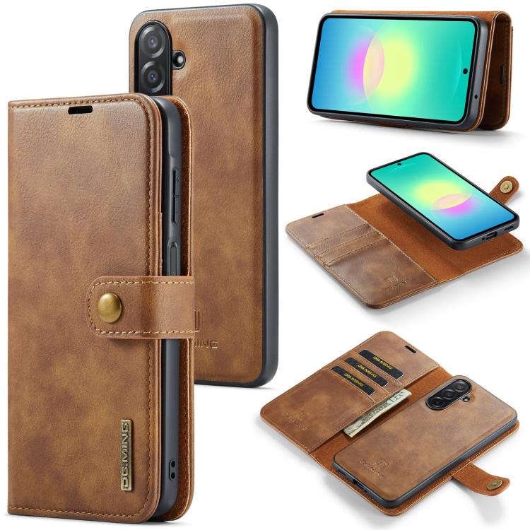 Custodia in pelle magnetica staccabile per Samsung Galaxy A57, A37, A27 e A17