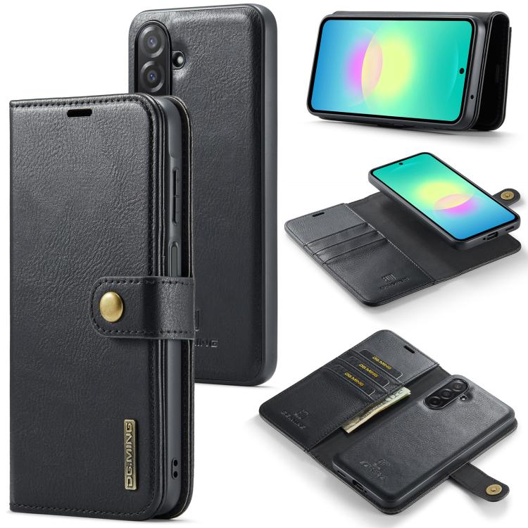 Custodia in pelle magnetica staccabile per Samsung Galaxy A57, A37, A27 e A17