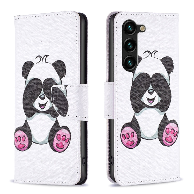 Custodia in pelle con motivo colorato per Samsung Galaxy S25 e S25+ 5G