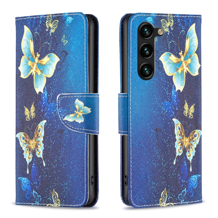 Custodia in pelle con motivo colorato per Samsung Galaxy S25 e S25+ 5G