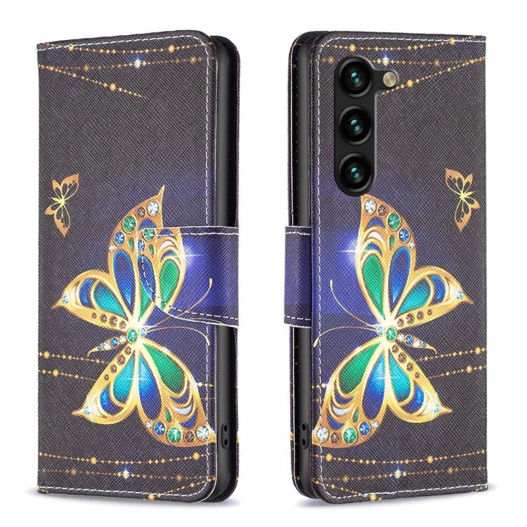 Custodia in pelle con motivo colorato per Samsung Galaxy S25 e S25+ 5G