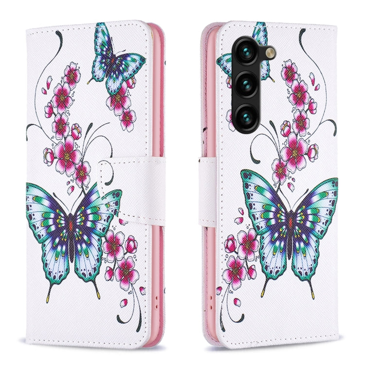 Custodia in pelle con motivo colorato per Samsung Galaxy S25 e S25+ 5G