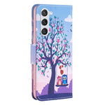 Custodia in pelle con motivo colorato per Samsung Galaxy S25 e S25+ 5G