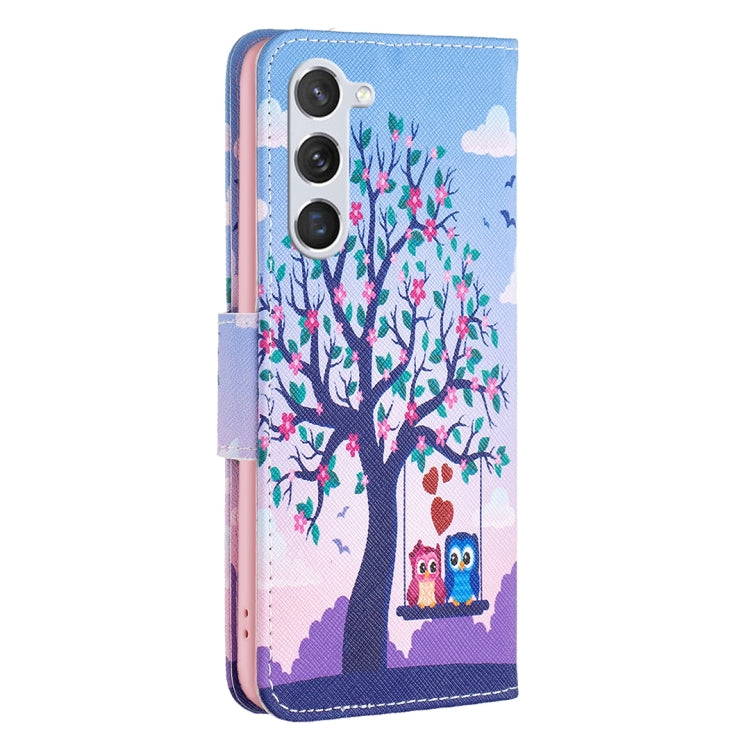 Custodia in pelle con motivo colorato per Samsung Galaxy S25 e S25+ 5G