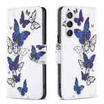 Custodia in pelle con motivo colorato per Samsung Galaxy S25 e S25+ 5G