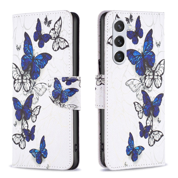 Custodia in pelle con motivo colorato per Samsung Galaxy S25 e S25+ 5G