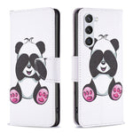 Custodia in pelle con motivo colorato per Samsung Galaxy S25 e S25+ 5G