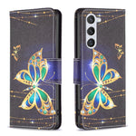 Custodia in pelle con motivo colorato per Samsung Galaxy S25 e S25+ 5G