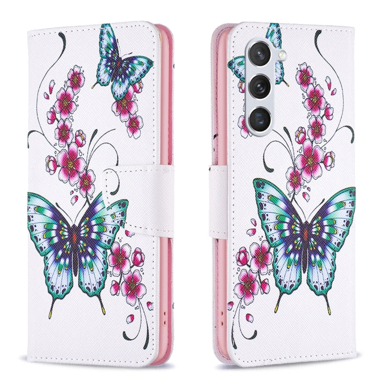 Custodia in pelle con motivo colorato per Samsung Galaxy S25 e S25+ 5G