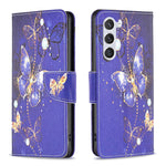 Custodia in pelle con motivo colorato per Samsung Galaxy S25 e S25+ 5G