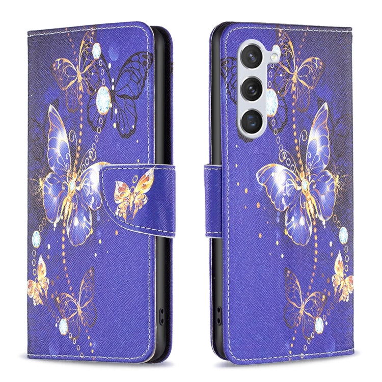 Custodia in pelle con motivo colorato per Samsung Galaxy S25 e S25+ 5G