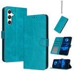 Custodia in pelle vitello pieno fiore per Samsung Galaxy S26+, S26 Ultra, S26 e