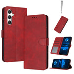 Custodia in pelle vitello pieno fiore per Samsung Galaxy S26+, S26 Ultra, S26 e