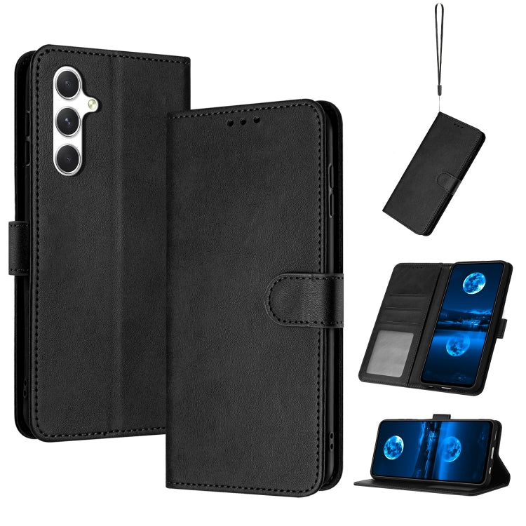 Custodia in pelle vitello pieno fiore per Samsung Galaxy S26+, S26 Ultra, S26 e