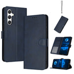 Custodia in pelle vitello pieno fiore per Samsung Galaxy S26+, S26 Ultra, S26 e