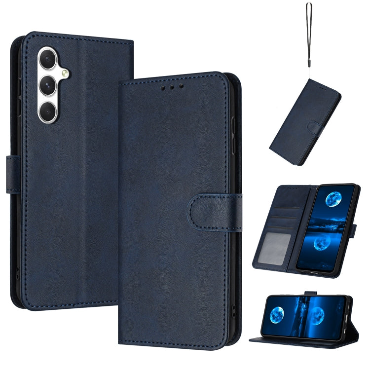 Custodia in pelle vitello pieno fiore per Samsung Galaxy S26+, S26 Ultra, S26 e