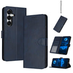 Custodia in pelle vitello pieno fiore per Samsung Galaxy S26+, S26 Ultra, S26 e