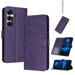 Custodia in pelle vitello pieno fiore per Samsung Galaxy S26+, S26 Ultra, S26 e
