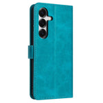 Custodia in pelle vitello pieno fiore per Samsung Galaxy S26+, S26 Ultra, S26 e