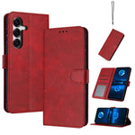 Custodia in pelle vitello pieno fiore per Samsung Galaxy S26+, S26 Ultra, S26 e