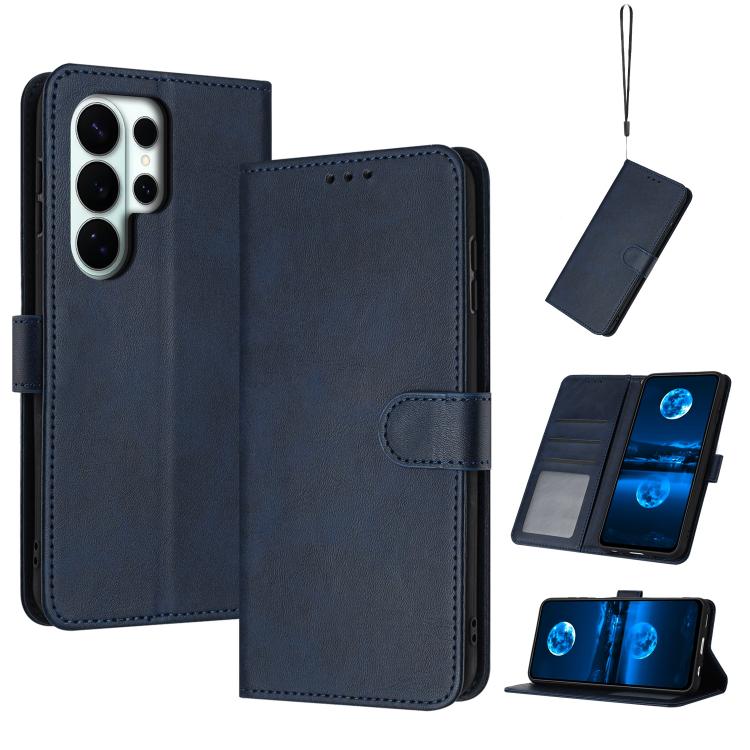 Custodia in pelle vitello pieno fiore per Samsung Galaxy S26+, S26 Ultra, S26 e