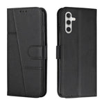 Custodia in pelle con fibbia e texture in vitello per Samsung Galaxy S26+, S26