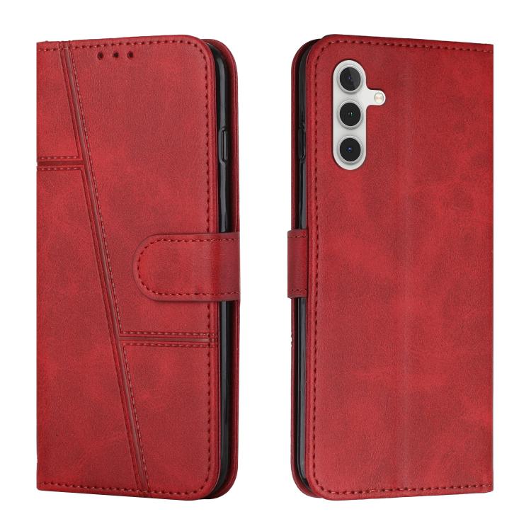 Custodia in pelle con fibbia e texture in vitello per Samsung Galaxy S26+, S26