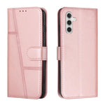 Custodia in pelle con fibbia e texture in vitello per Samsung Galaxy S26+, S26
