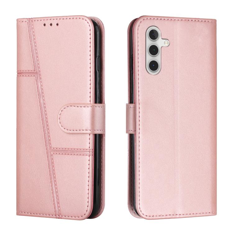 Custodia in pelle con fibbia e texture in vitello per Samsung Galaxy S26+, S26