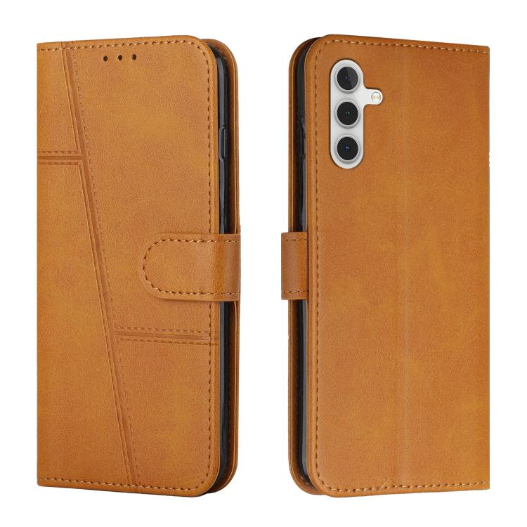 Custodia in pelle con fibbia e texture in vitello per Samsung Galaxy S26+, S26