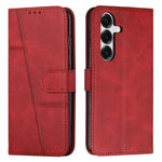 Custodia in pelle con fibbia e texture in vitello per Samsung Galaxy S26+, S26