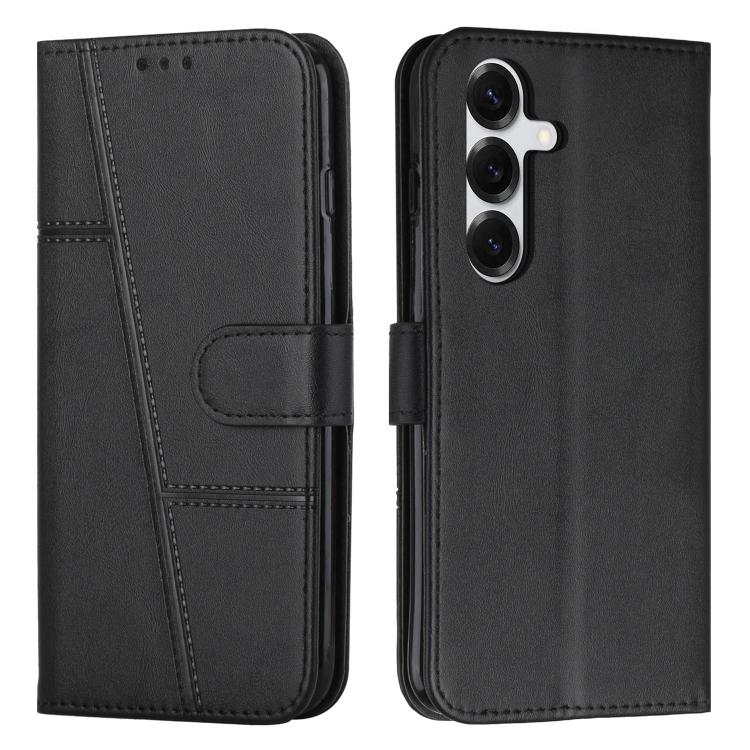 Custodia in pelle con fibbia e texture in vitello per Samsung Galaxy S26+, S26