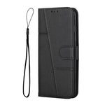 Custodia in pelle con fibbia e texture in vitello per Samsung Galaxy S26+, S26