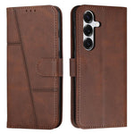 Custodia in pelle con fibbia e texture in vitello per Samsung Galaxy S26+, S26