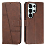 Custodia in pelle con fibbia e texture in vitello per Samsung Galaxy S26+, S26