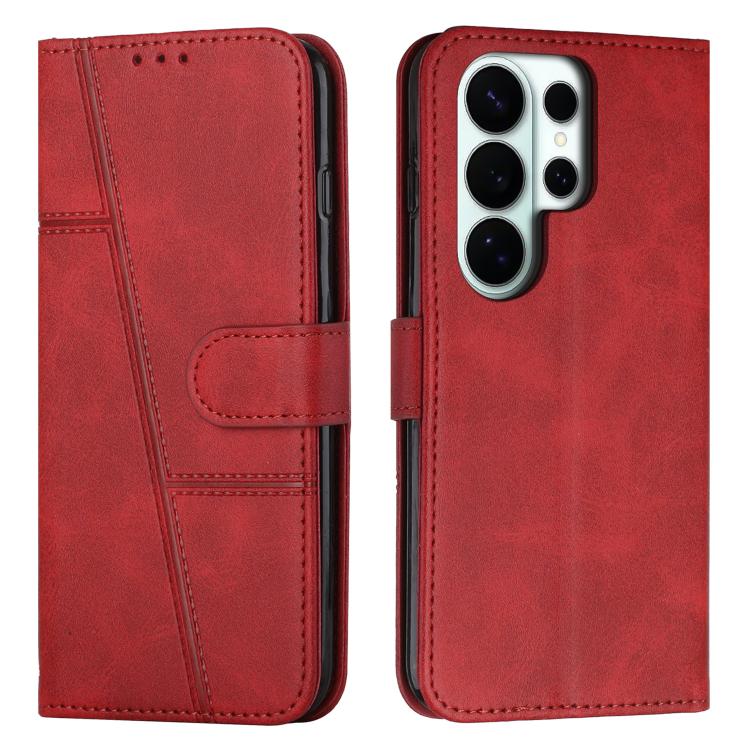 Custodia in pelle con fibbia e texture in vitello per Samsung Galaxy S26+, S26
