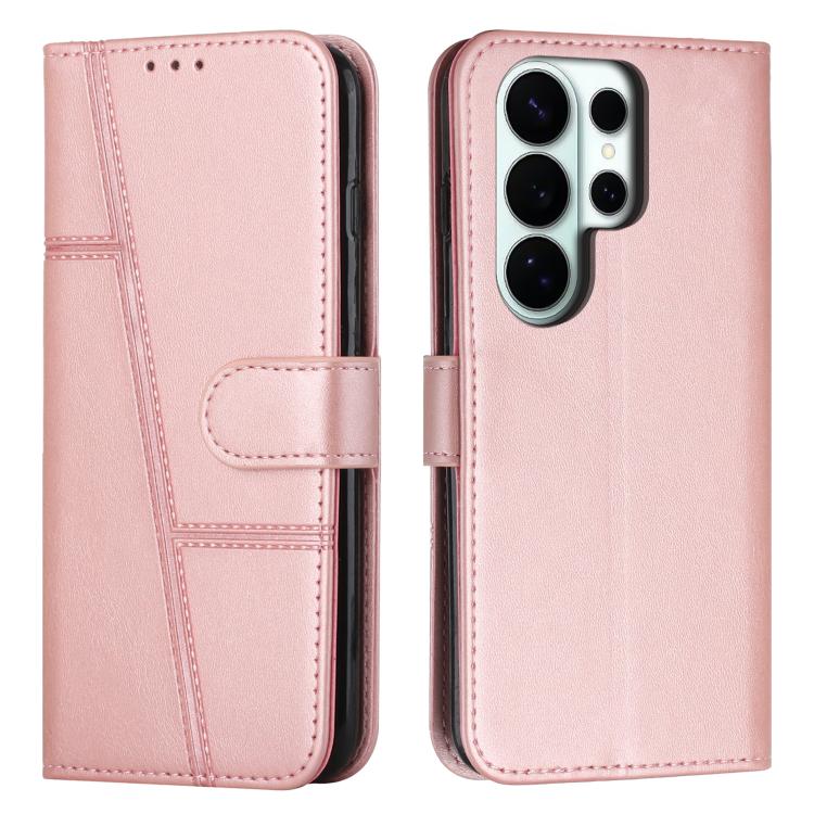Custodia in pelle con fibbia e texture in vitello per Samsung Galaxy S26+, S26