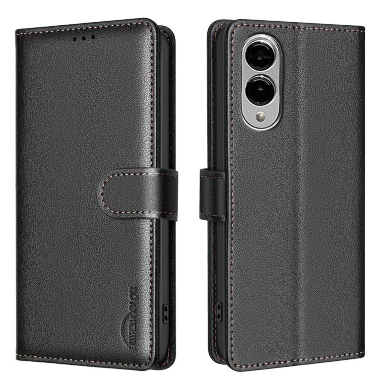Custodia pelle PU con blocco RFID per Samsung Galaxy S25 Edge e Ultra 5G