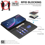Custodia pelle PU con blocco RFID per Samsung Galaxy S25 Edge e Ultra 5G - dettaglio 4