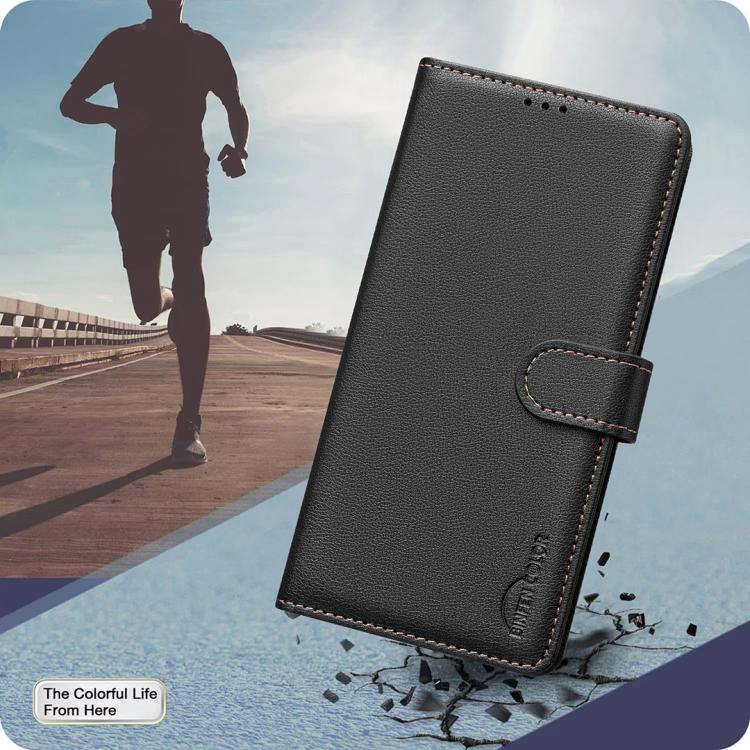 Custodia pelle PU con blocco RFID per Samsung Galaxy S25 Edge e Ultra 5G - dettaglio 6