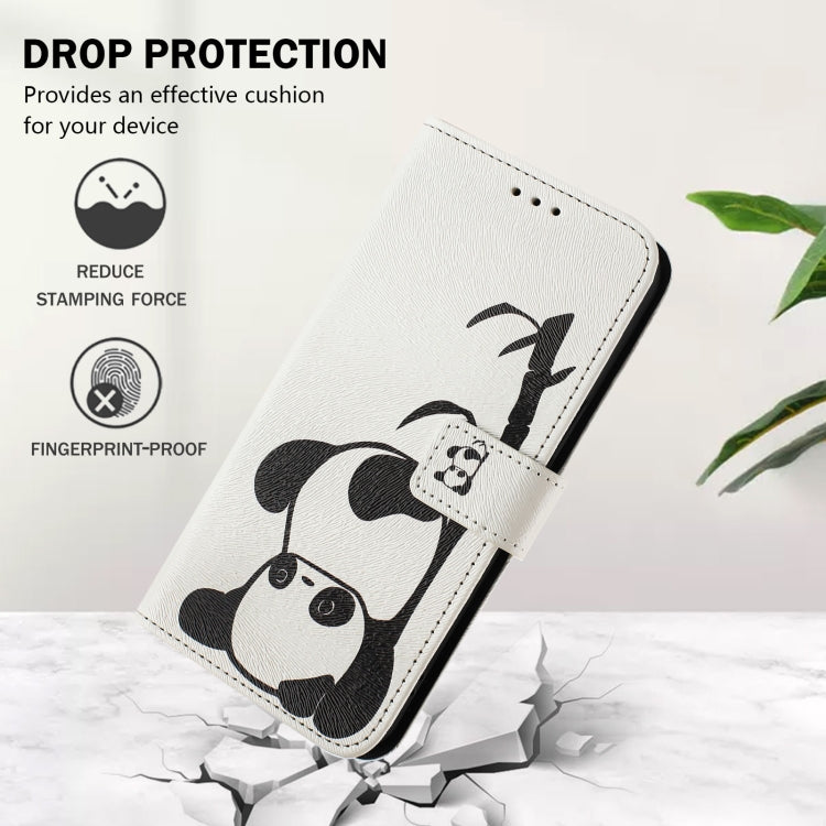 Custodia in pelle con motivo colorato per iPhone 14 Pro Max