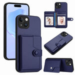Borsa per carte con bottone RFID Custodia antifurto per telefono, For iPhone 13 mini, For iPhone 12, For iPhone 12 Pro Max, For iPhone 12 Pro