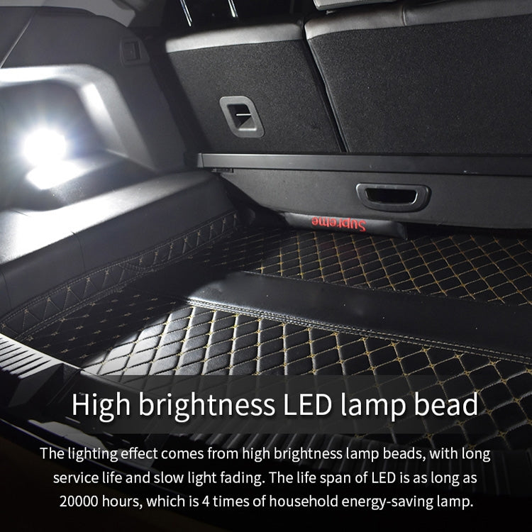 Luce di lettura LED per auto con ricarica USB 5V 1W