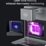 Saldatrice termostatica laser TBK 2203 con telecamera HD