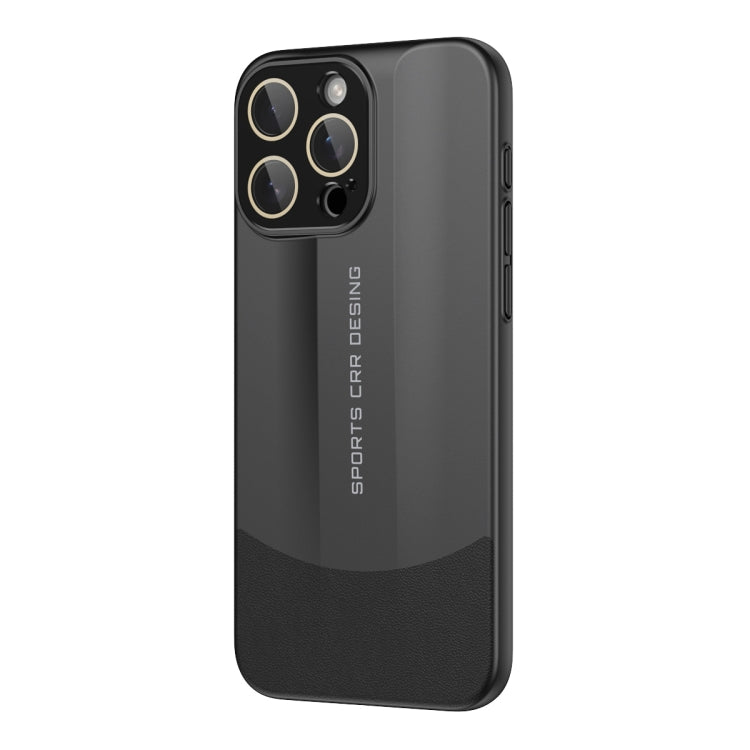 Custodia per telefono in pelle vegana per iPhone 15 Pro Max