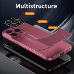 Custodia per telefono in pelle vegana per iPhone 15 Pro Max