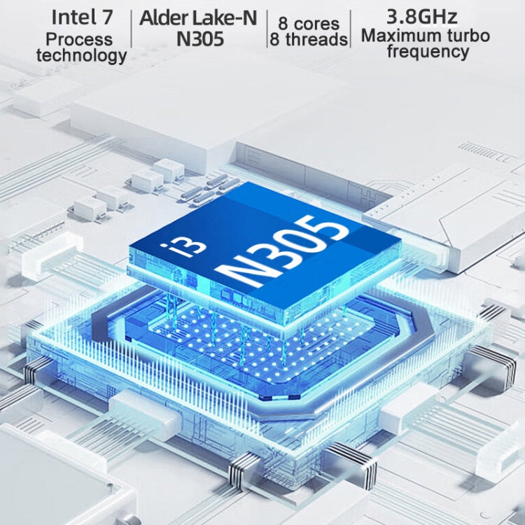 Jumper N305Hi Mini PC Intel i3 16GB RAM 512GB SSD UE