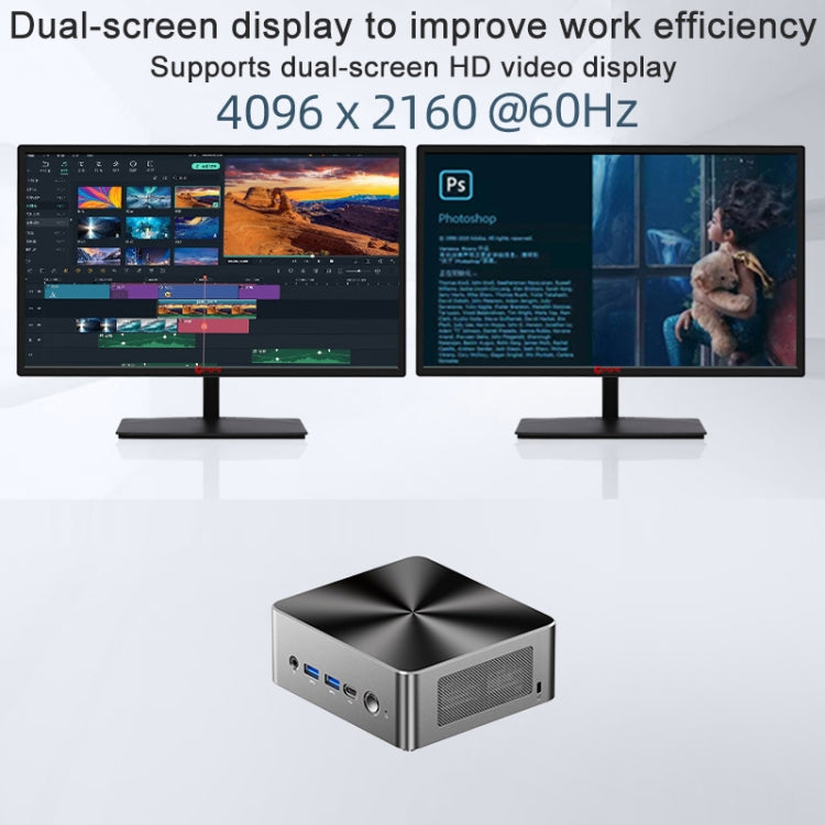 Jumper i5H Mini PC Intel i5-12450H 16GB RAM 512GB SSD