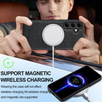Custodia Magsafe con porta carte RFID per Samsung Galaxy S23 FE, S23 Ultra, S20